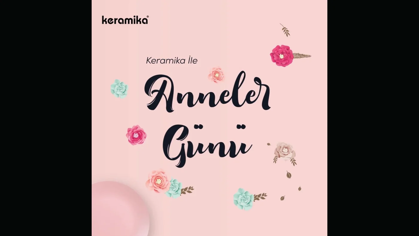 Pink title card with hand-lettered script and small floral elements.